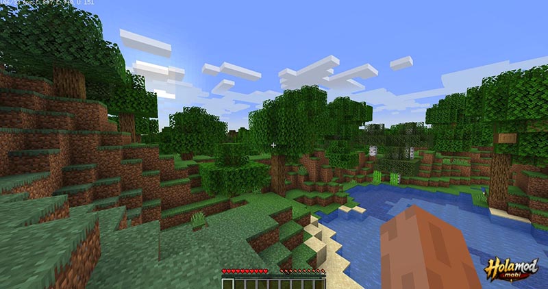 Minecraft gameplay
