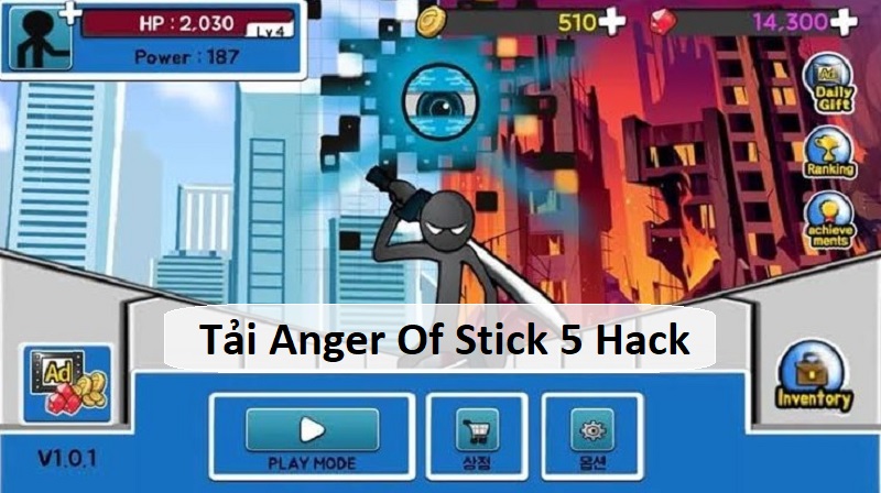 Tải Anger Of Stick 5 Hack