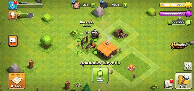 Cách Tải Clash of Clans Mod APK